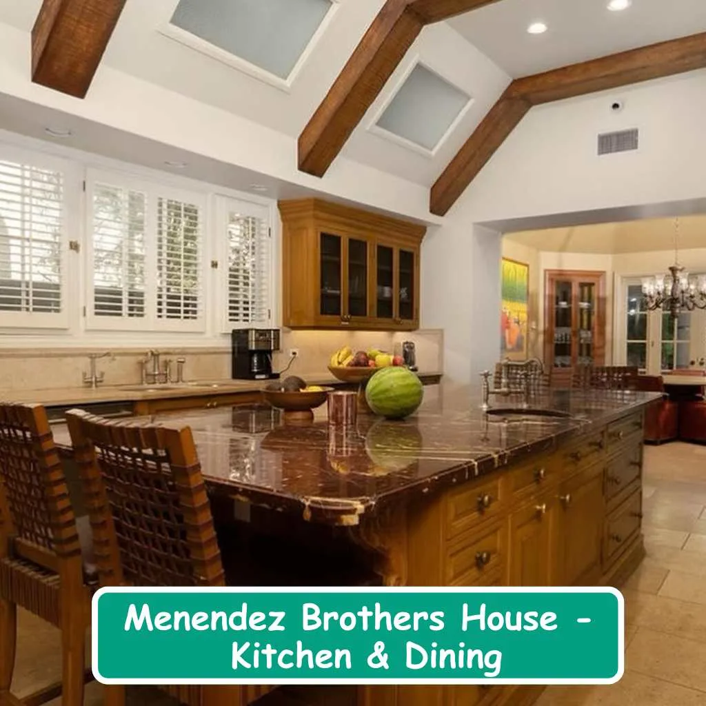 Menendez Brothers House Kitchen and Dining