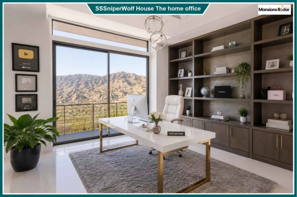 SSSniperWolf House The home office