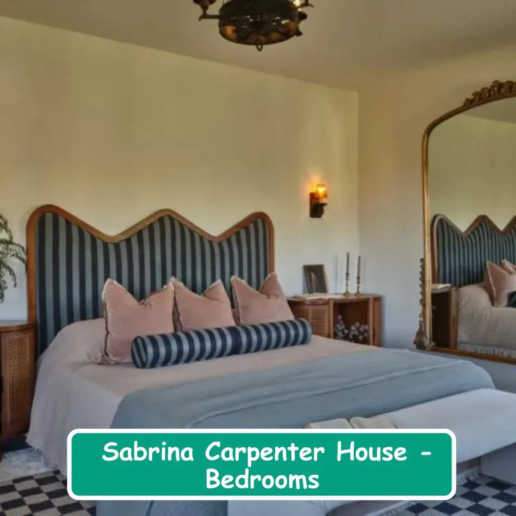 Sabrina Carpenter House Bedrooms