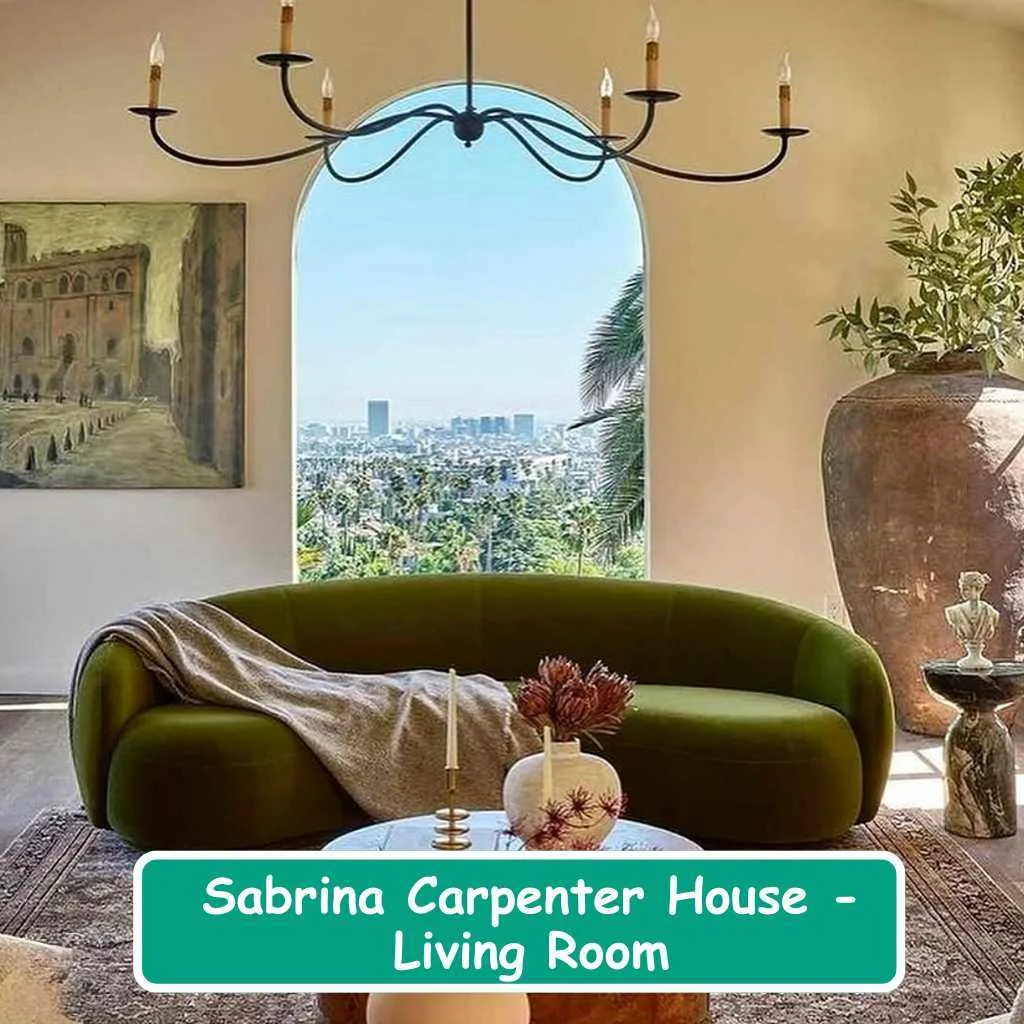 Sabrina Carpenter House Living Room