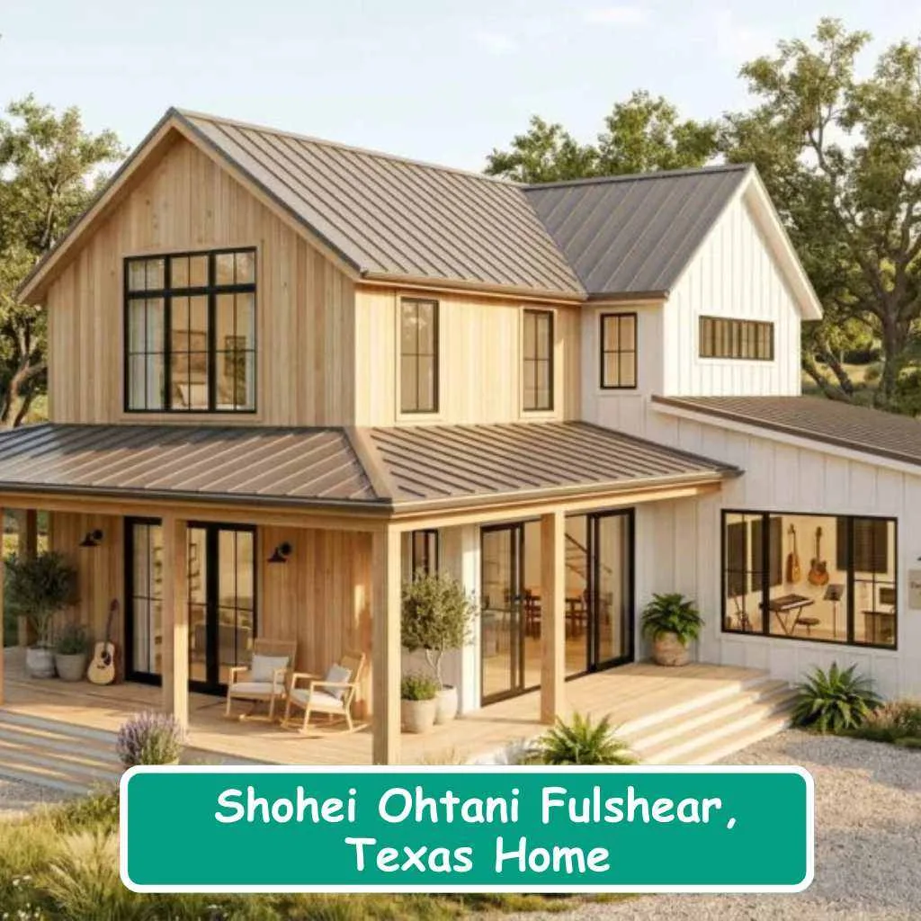 Shohei Ohtani Fulshear, Texas Home