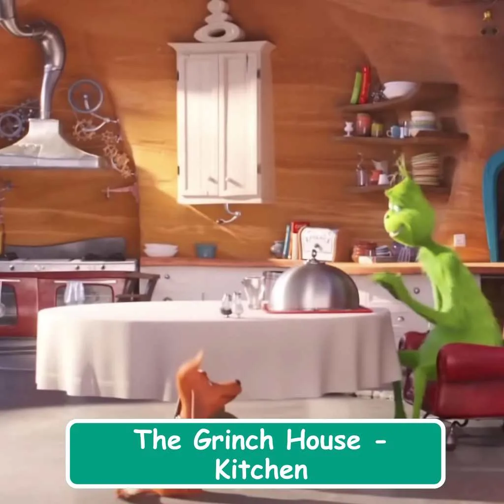 The Grinch House Kitchen