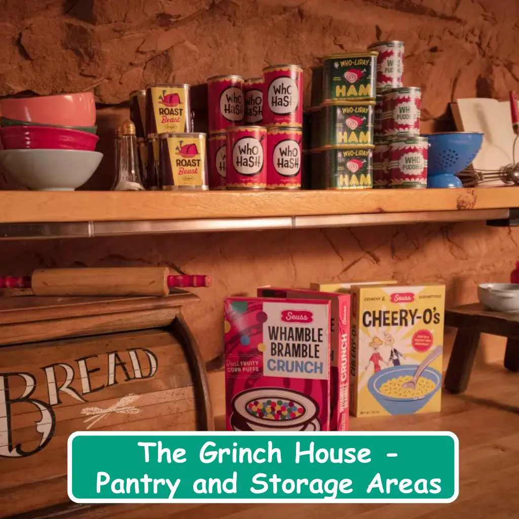 The Grinch House Pantry and Storage Areas