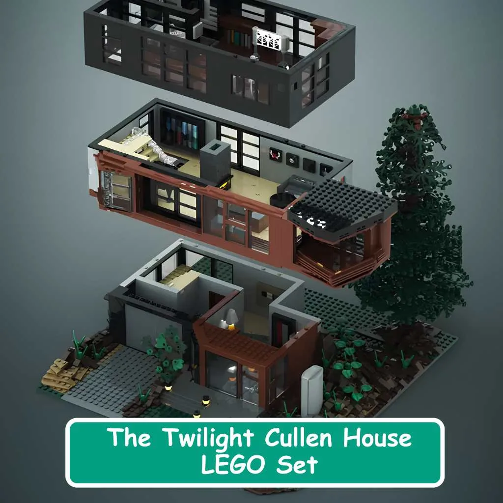 The Twilight Cullen House LEGO Set