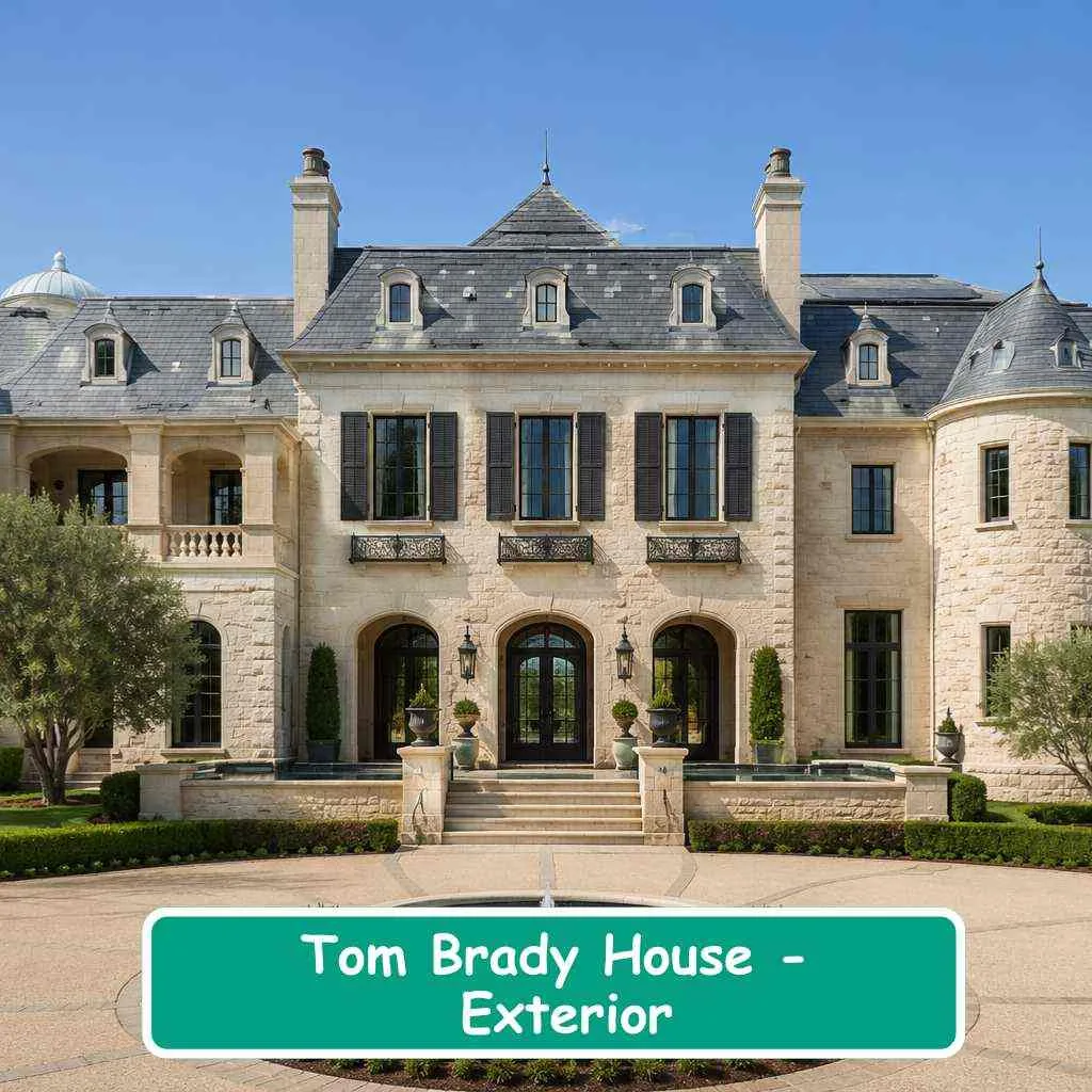 Tom Brady House Exterior