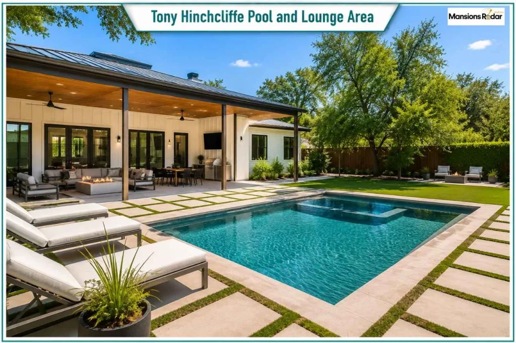 Tony Hinchcliffe Pool and Lounge Area