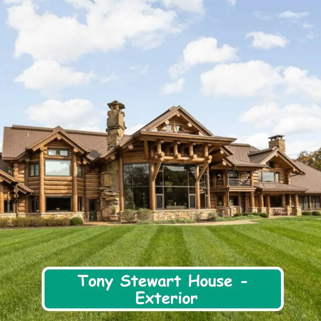 Tony Stewart House Exterior