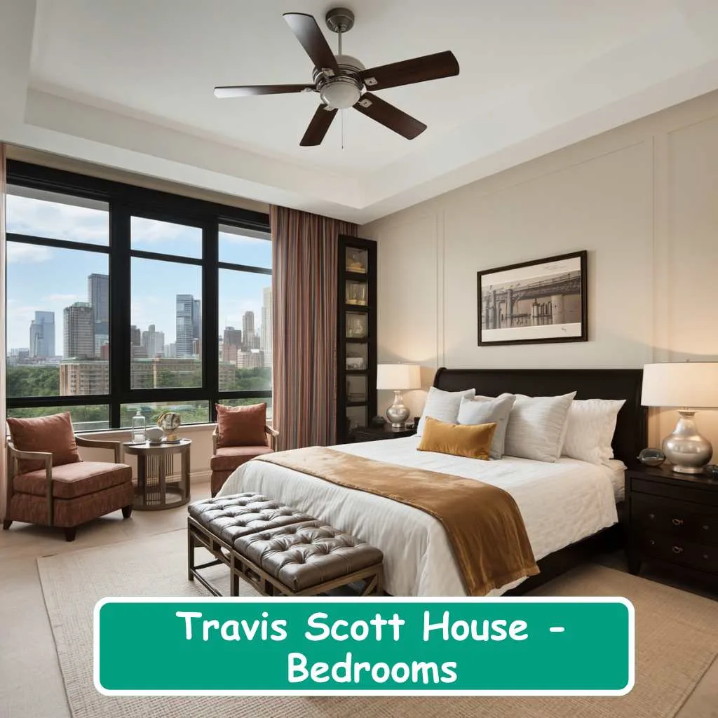 Travis Scott House Bedrooms