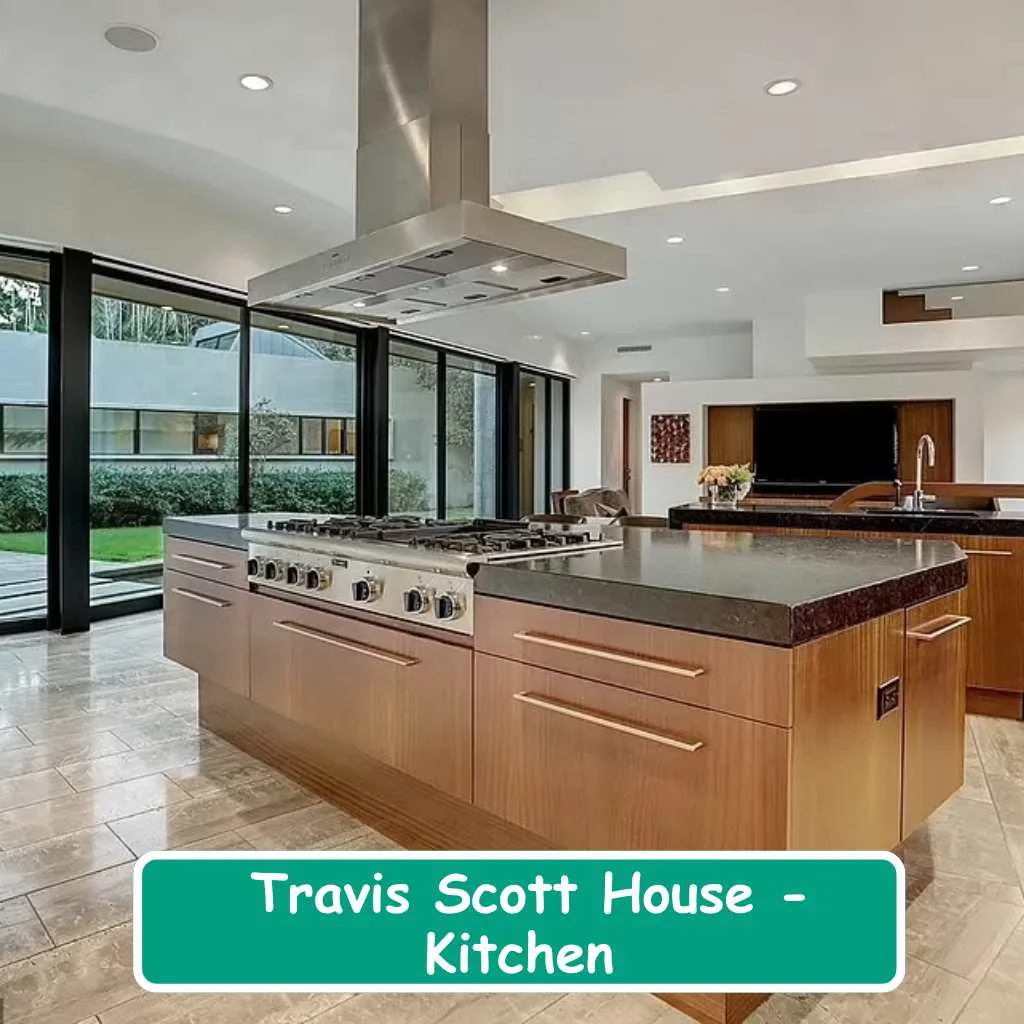 Travis Scott House Kitchen