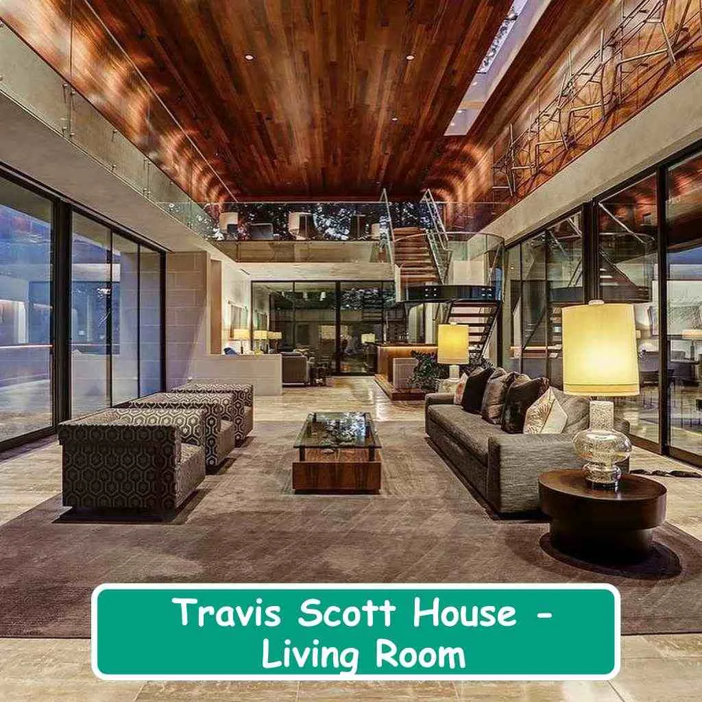 Travis Scott House Living Room