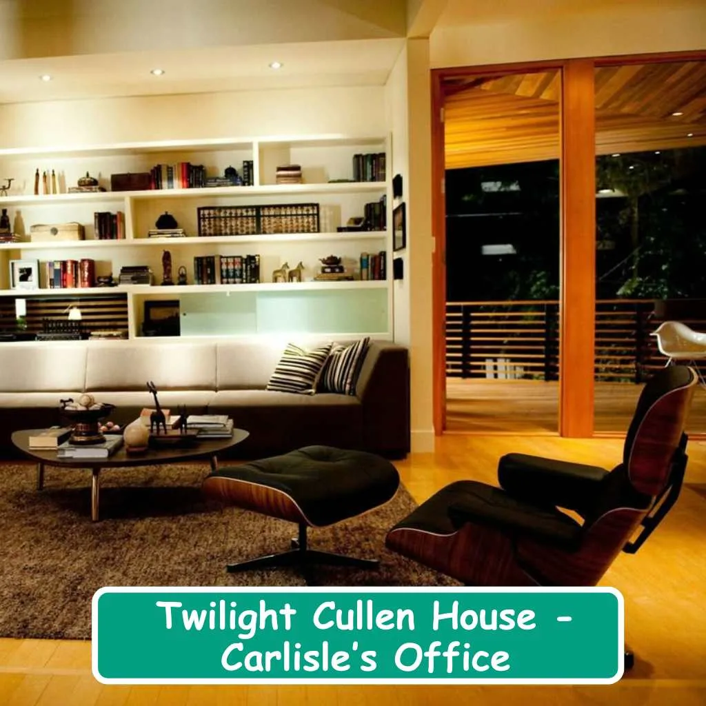 Twilight Cullen House Carlisle’s Office