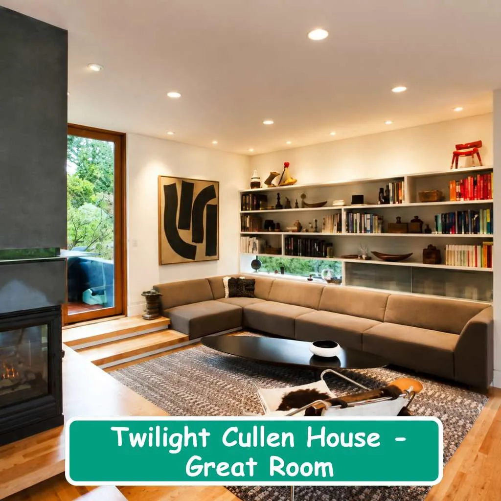 Twilight Cullen House Great Room