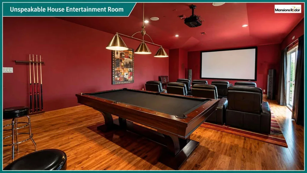 Unspeakable House Entertainment Room