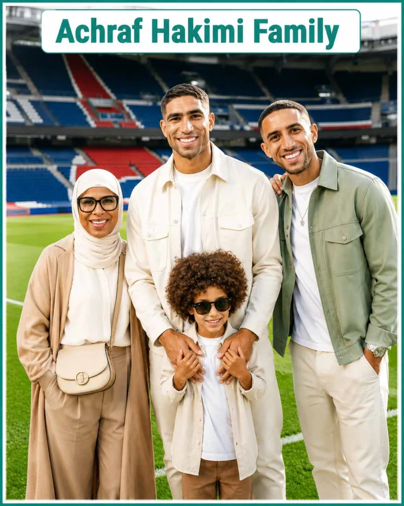 Achraf Hakimi Family