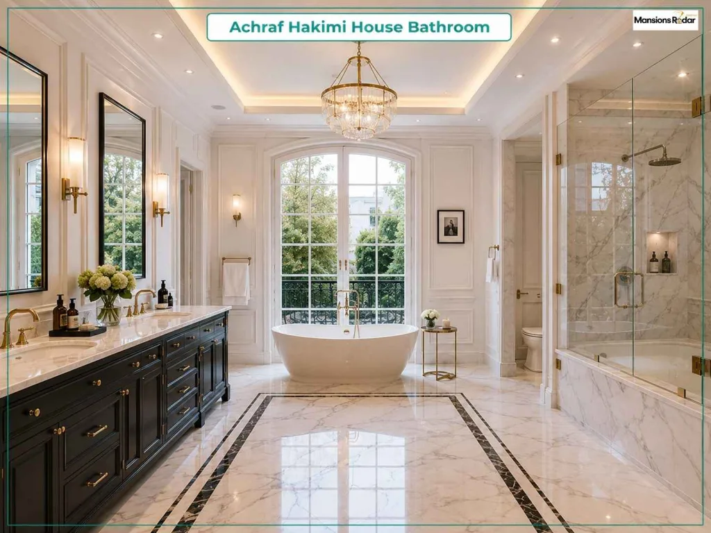 Achraf Hakimi House Bathroom