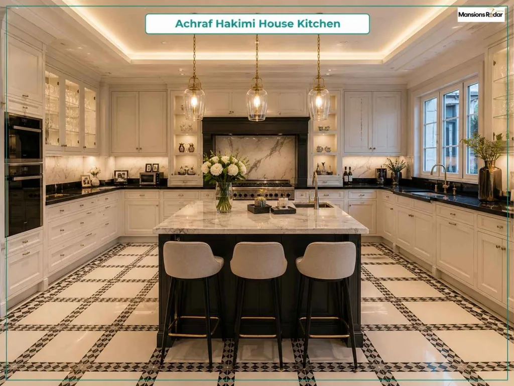 Achraf Hakimi House Kitchen