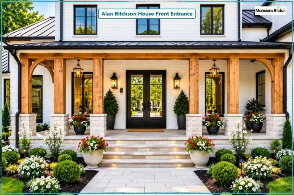 Alan Ritchson Front Entrance