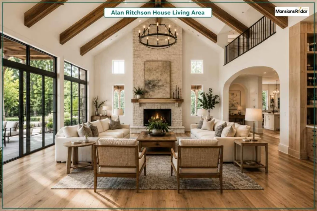 Alan Ritchson Front Living Area