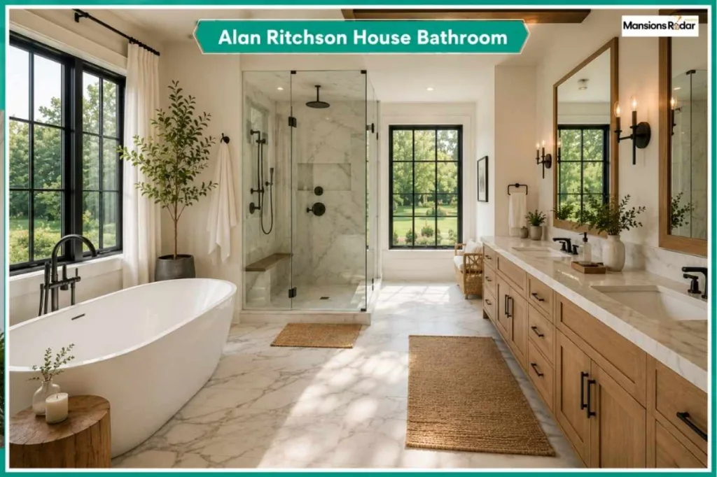 Alan Ritchson House Bathroom