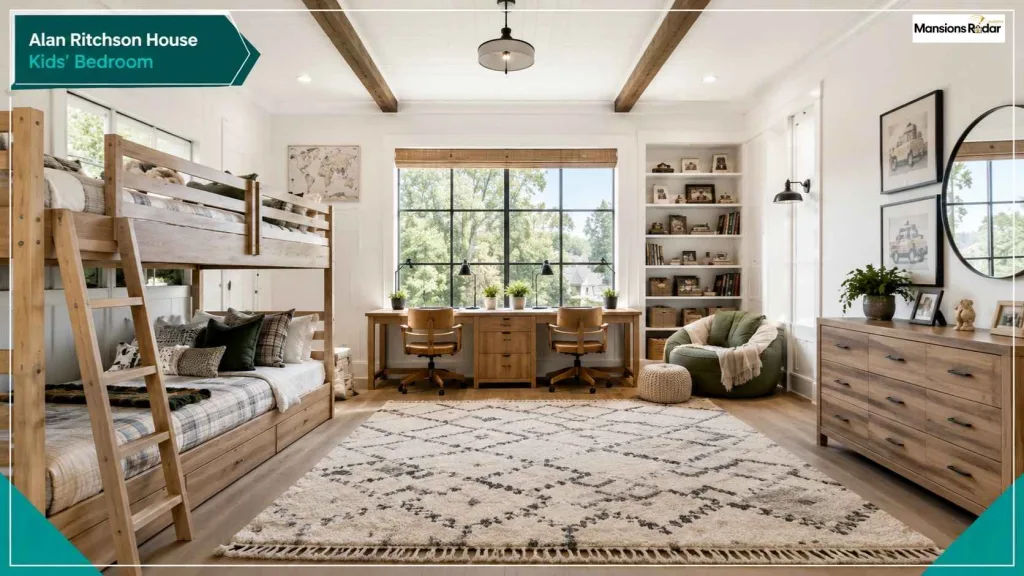 Alan Ritchson House Kids' Bedroom