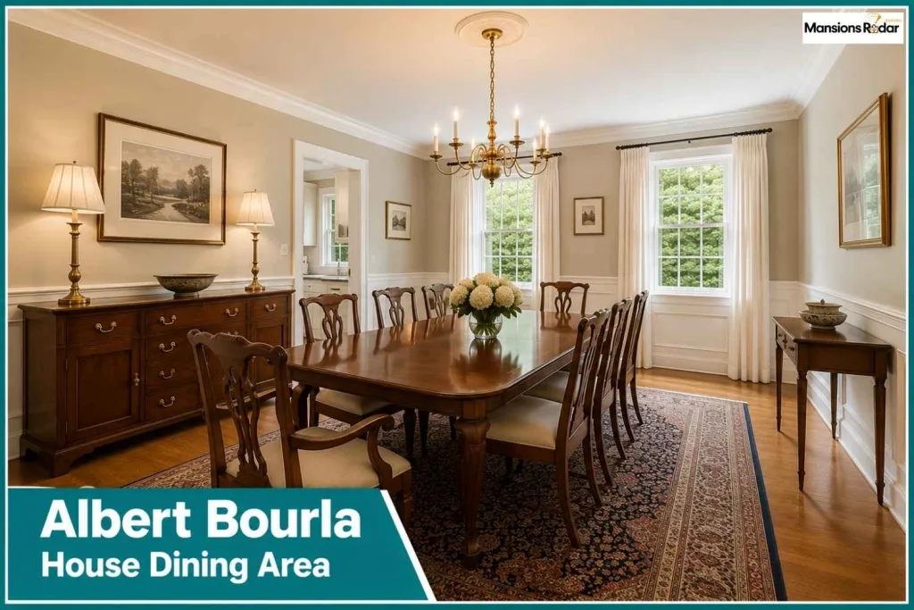 Albert Bourla House Dining Area