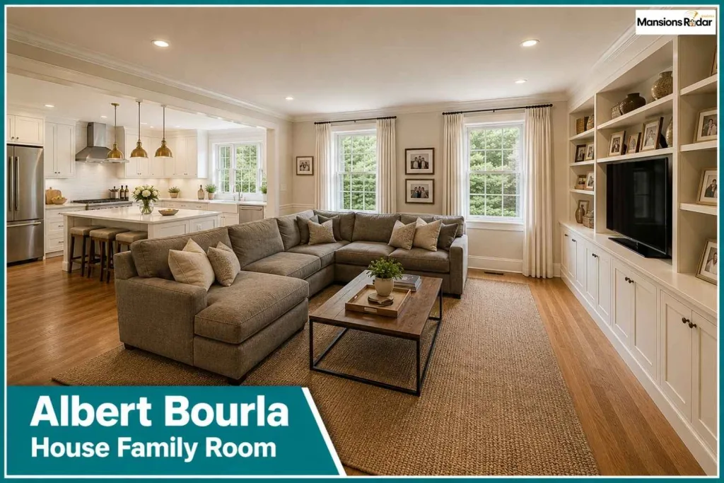Albert Bourla House Family Room