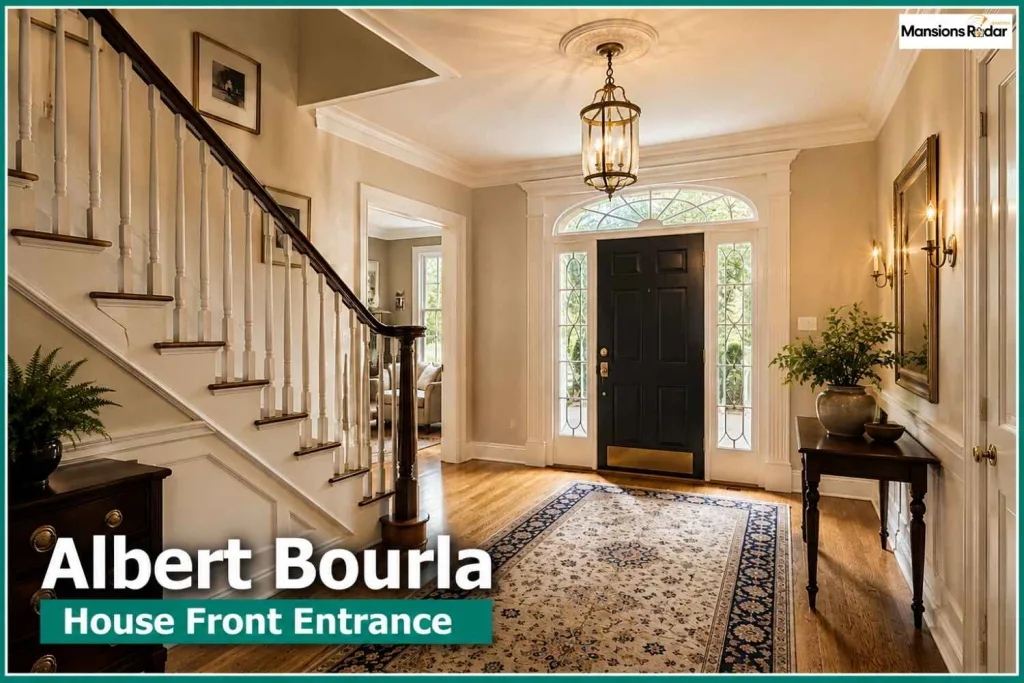 Albert Bourla House Front Entrance