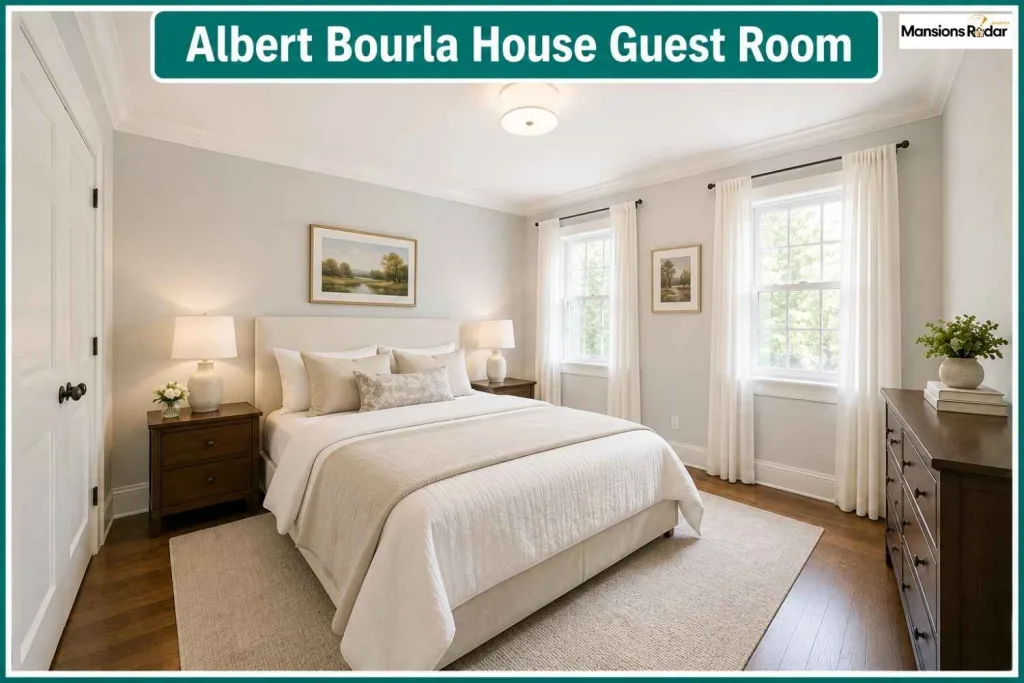 Albert Bourla House Guest Room