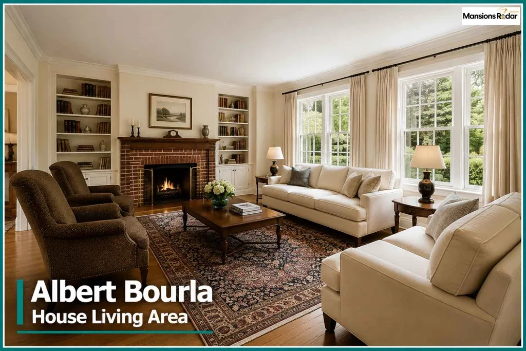 Albert Bourla House Living Area