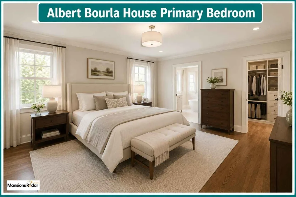 Albert Bourla House Primary Bedroom