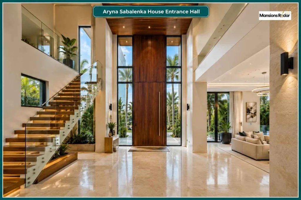 Aryna Sabalenka House Entrance Hall
