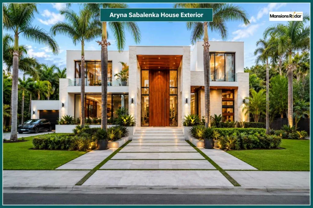Aryna Sabalenka House Exterior