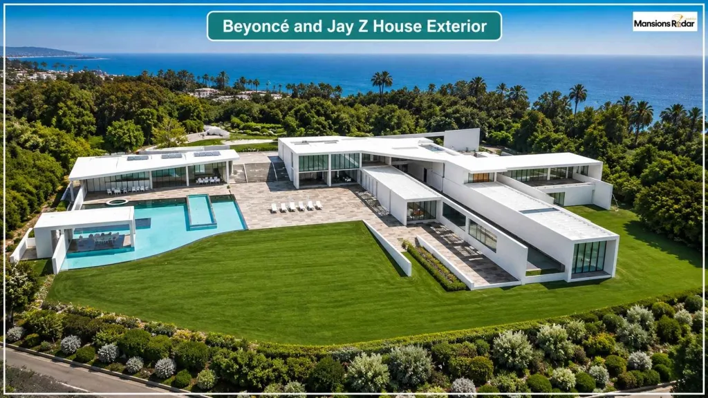 Beyoncé and Jay Z House Exterior