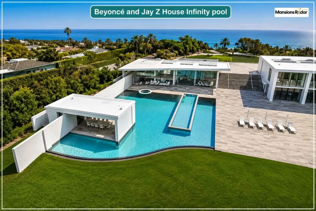 Beyoncé and Jay Z House Infinity pool