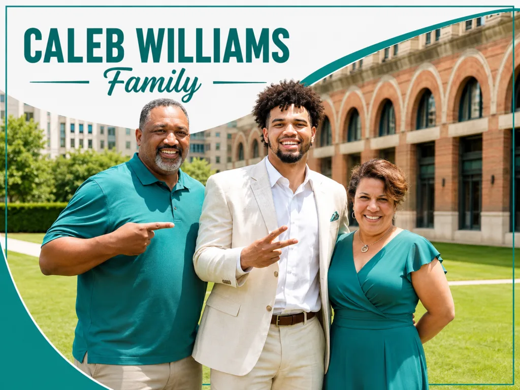 Caleb Williams Family