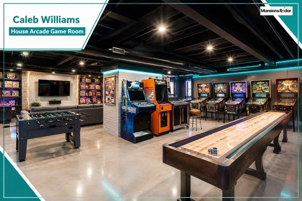 Caleb Williams House Arcade Game Room