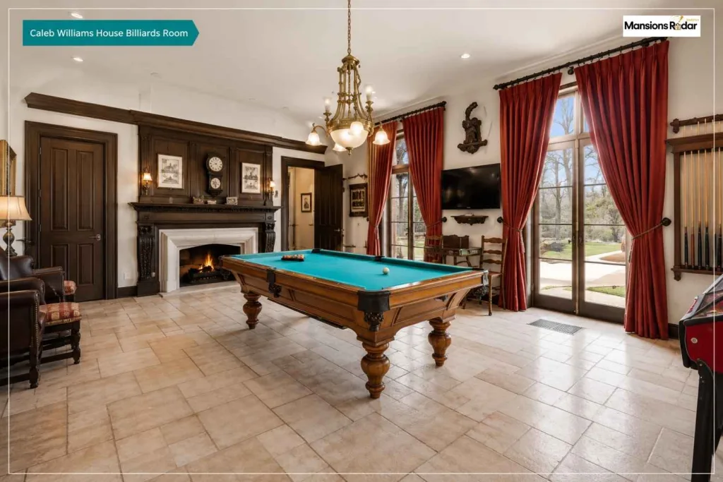 Caleb Williams House Billiards Room