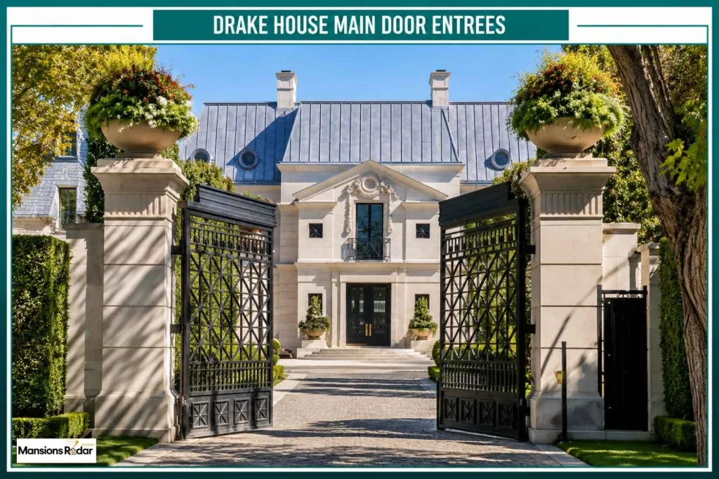 Drake House Main Door Entrees