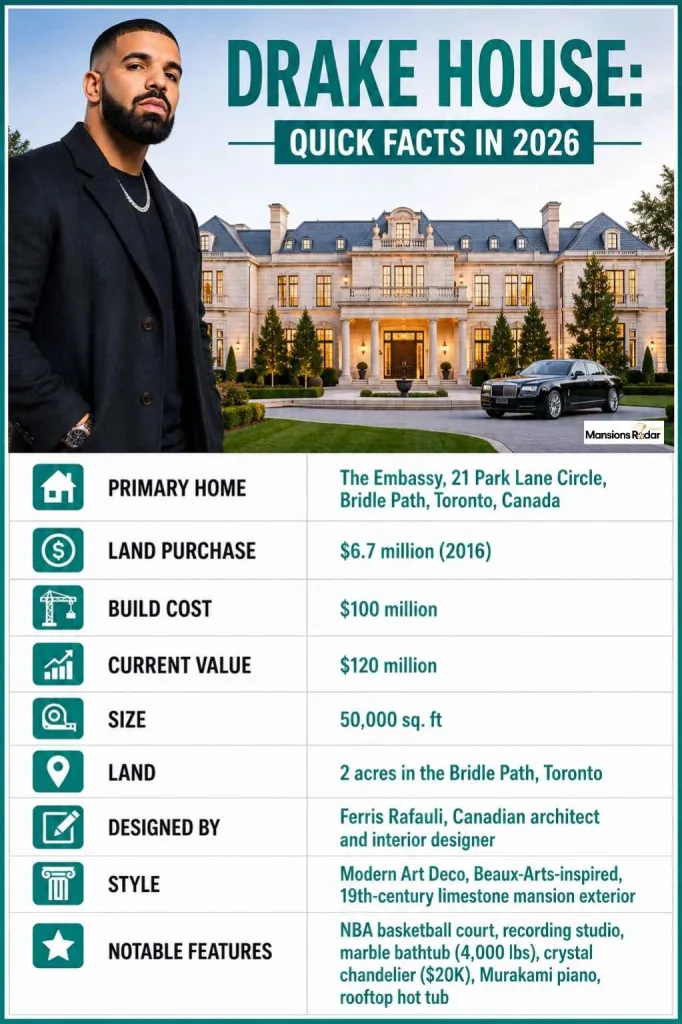 Drake House Quick Facts 2026