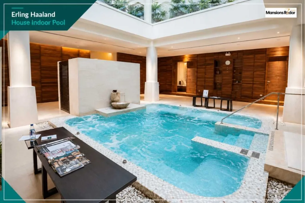 Erling Haaland House Indoor Pool