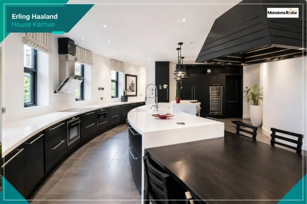 Erling Haaland House Kitchen