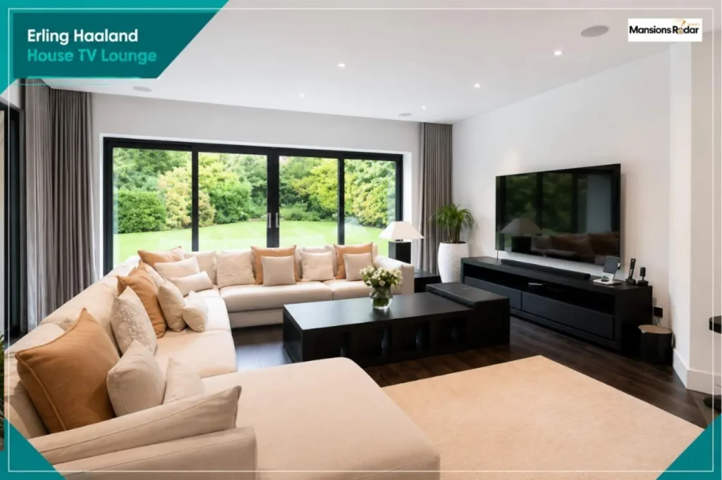 Erling Haaland House TV Lounge