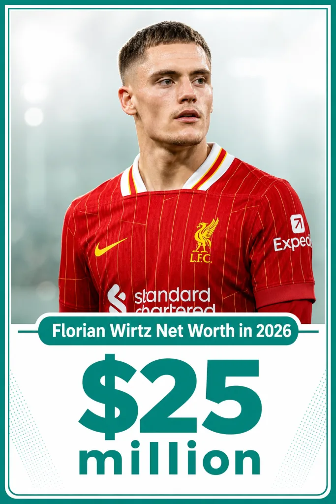 Florian Wirtz Net Worth in 2026
