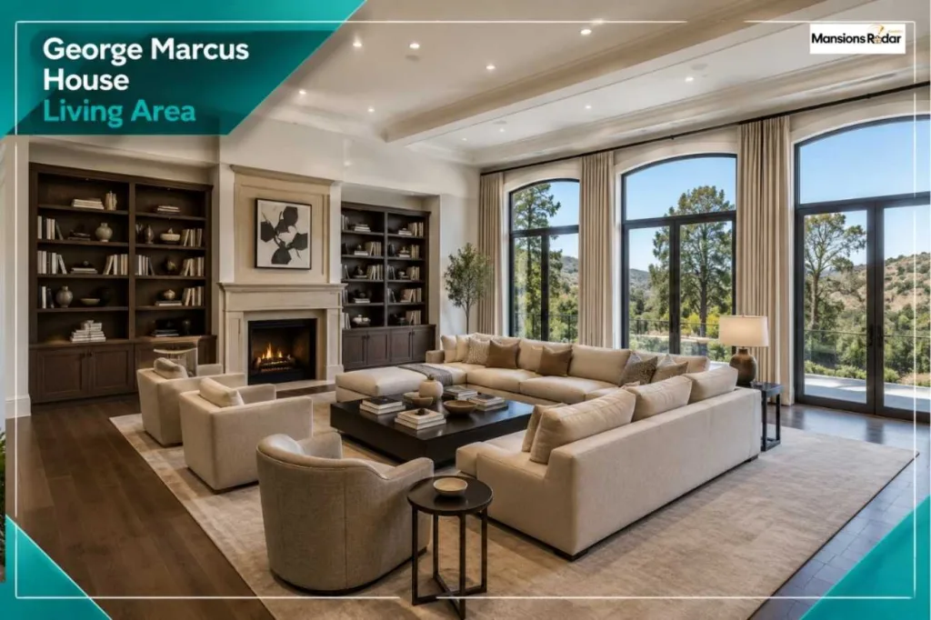 George Marcus House Living Area