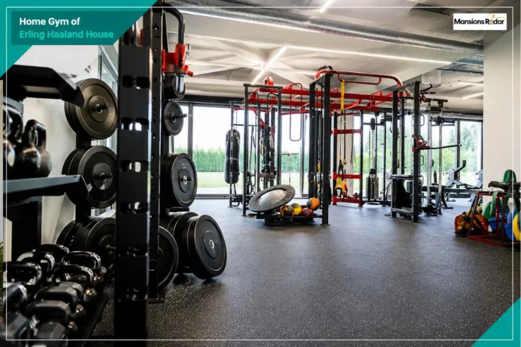 Home Gym of Erling Haaland House