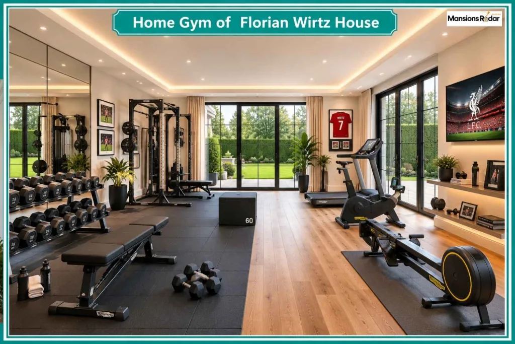 Home Gym of Florian Wirtz House