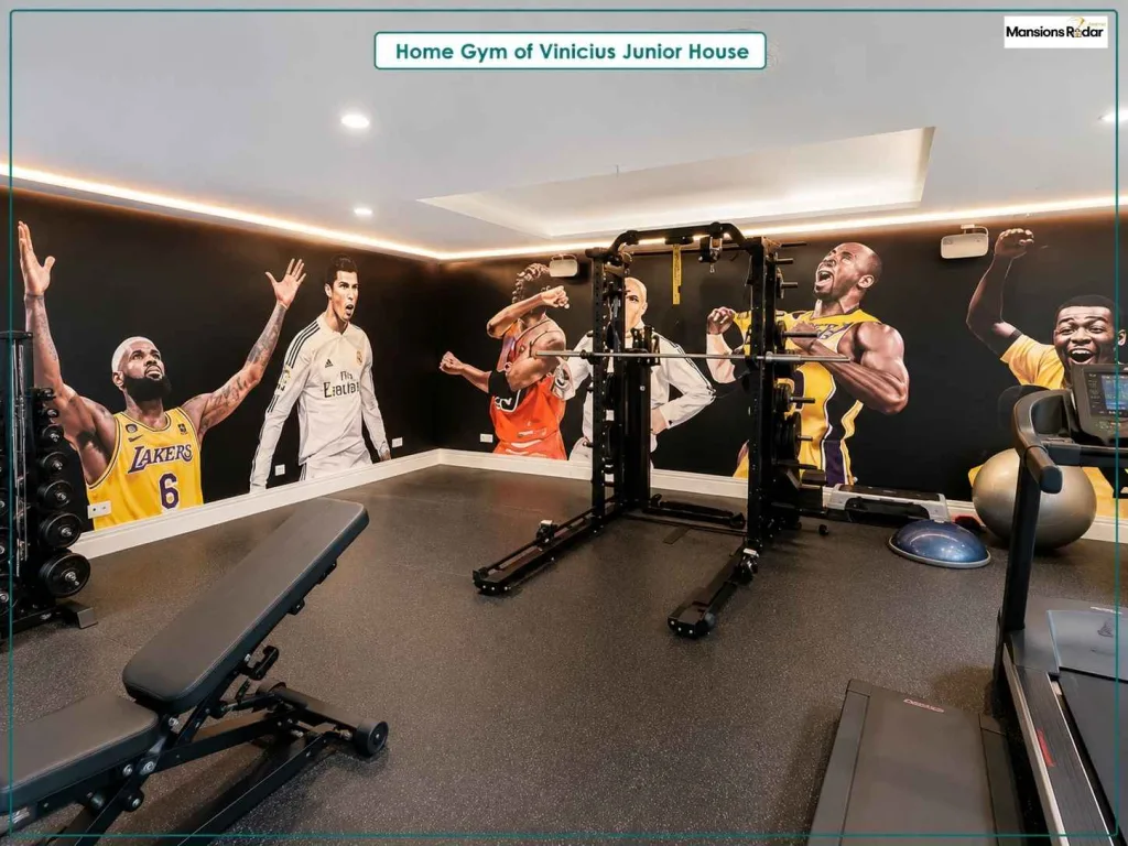 Home Gym of Vinicius Junior House