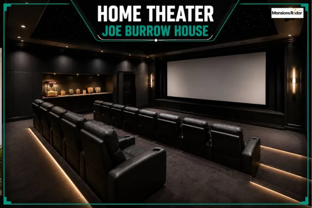 Home Theater Joe Burrow House