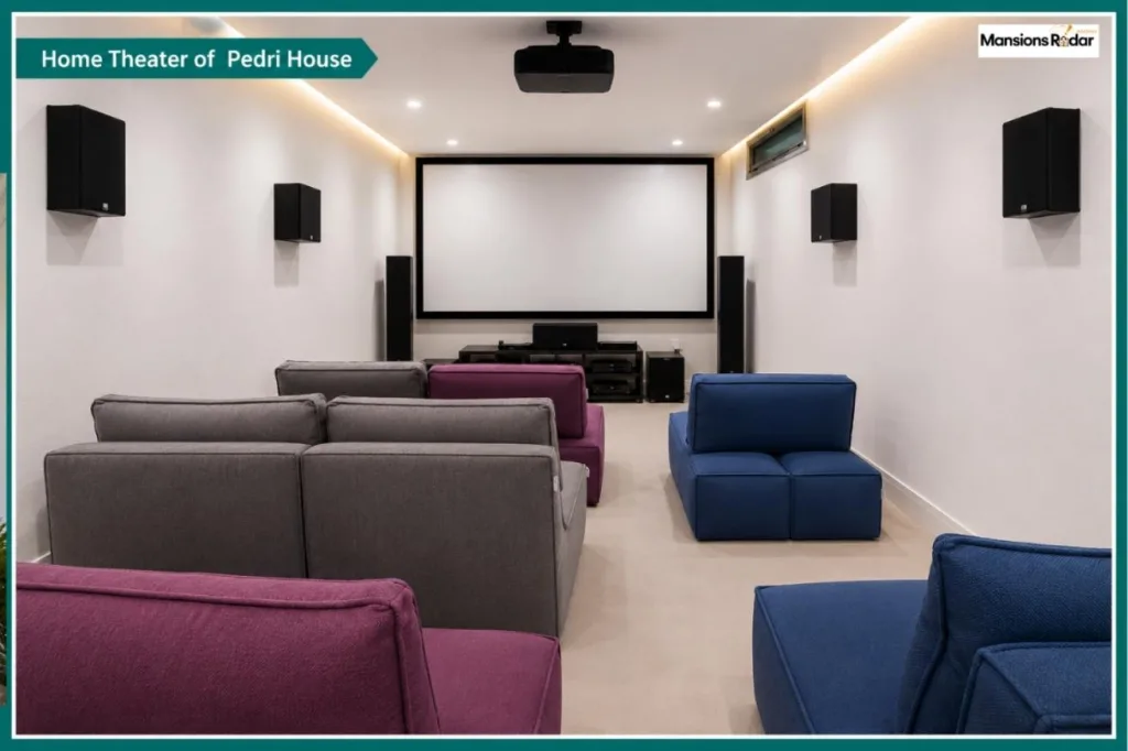 Home Theater of Pedri House