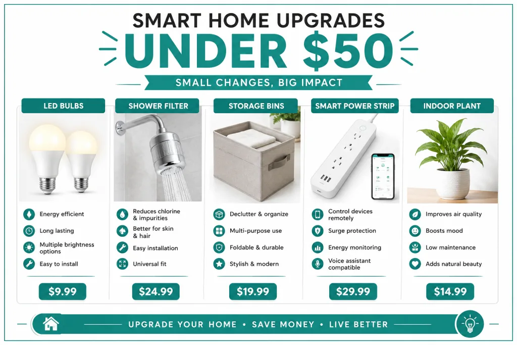 Home Upgrades Under $50